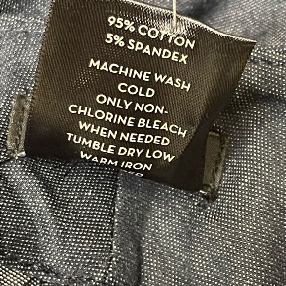 NWT Ann Taylor Factory Blue Curvy 10 Inch Inseam Size 10P Shorts Stretch Preppy - Picture 5 of 6